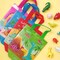 Wrapables Non-Woven Reusable Gift Bags with Handles for Parties, Birthdays, Favors and Treats (Set of 8)